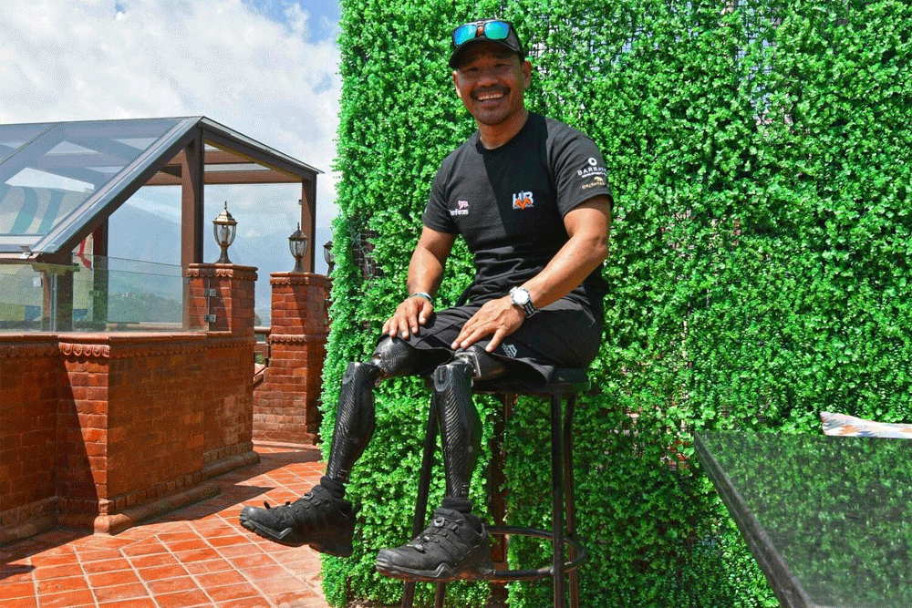Ex-British Gurkha hopes Everest climb will change disability perceptions