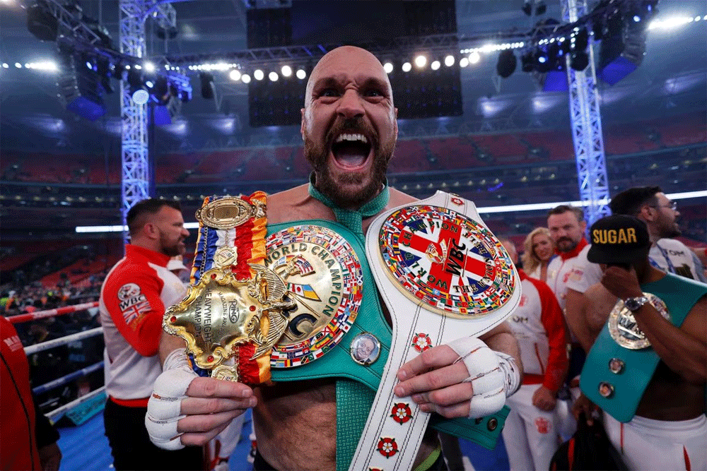 Heavyweight champ Fury looking at bout in Australia
