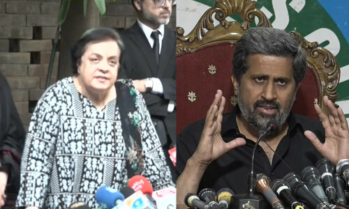 In major blow, Shireen Mazari, Fayyazul Hassan Chohan quit PTI