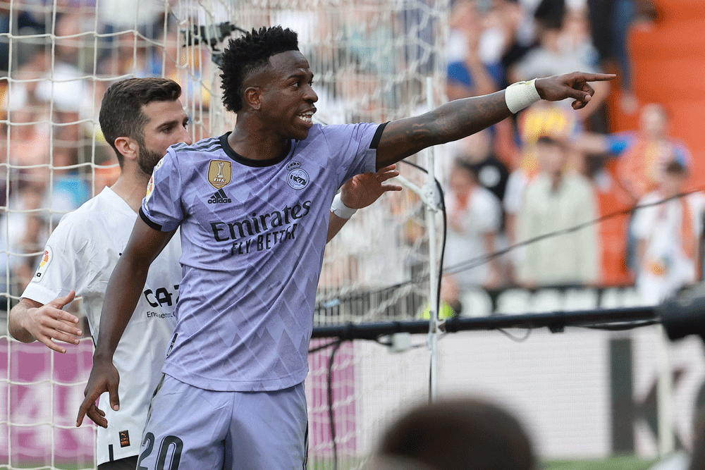 Real Madrid&rsquo;s Vinicius Jr has red card rescinded