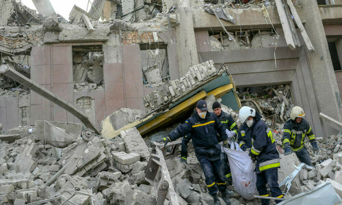 Kyiv defences repel Russian drone attack: officials