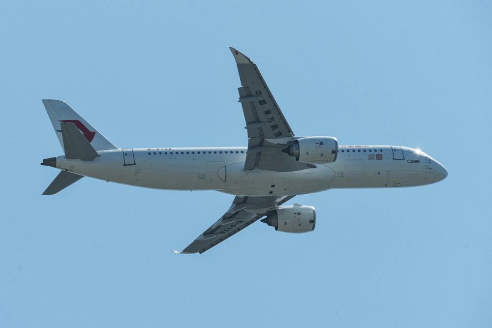 China's first homegrown passenger jet makes maiden commercial flight