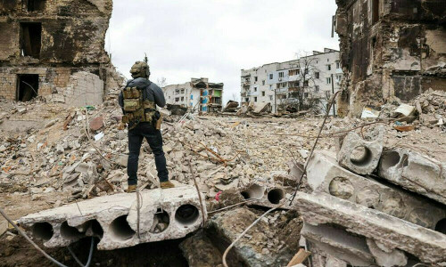 &lsquo;Massive&rsquo; Russian drone attack kills one in Kyiv: mayor