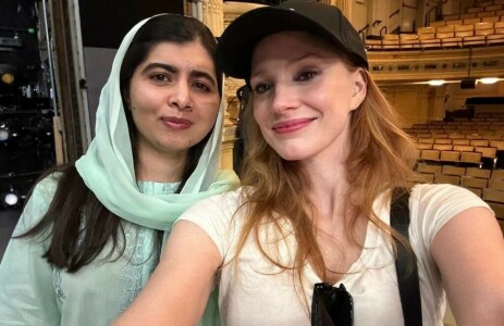 Oscar winner Jessica Chastain praises Malala on her fight for women&rsquo;s &lsquo;rights&rsquo;, &lsquo;freedom&rsquo;