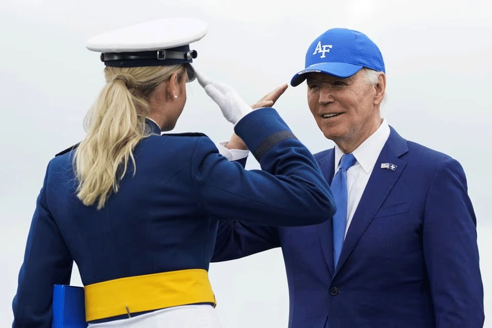Biden says Sweden will &lsquo;soon&rsquo; join NATO at U.S. Air Force address
