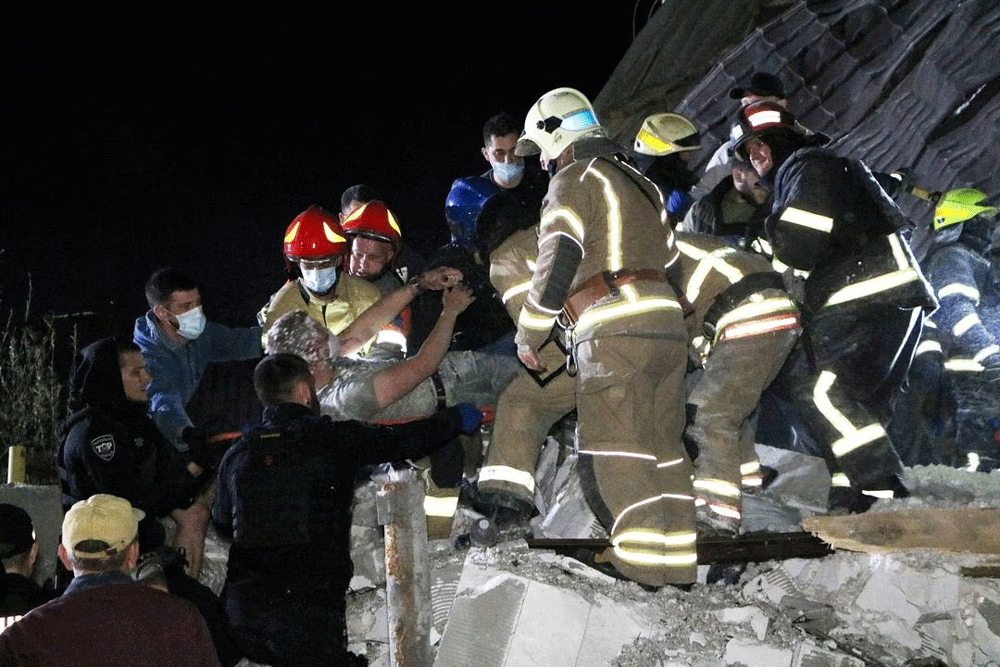 Russian missile attack on Dnipro kills 2-year-old, injures 22