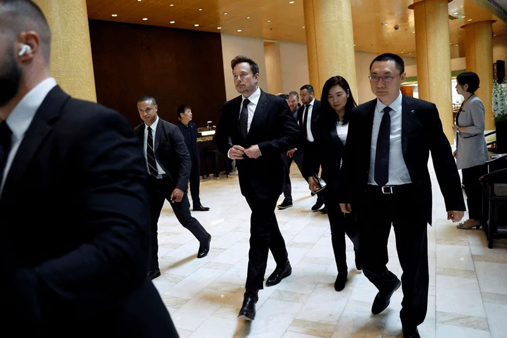 For Musk and other foreign CEOs visiting China, silence is golden