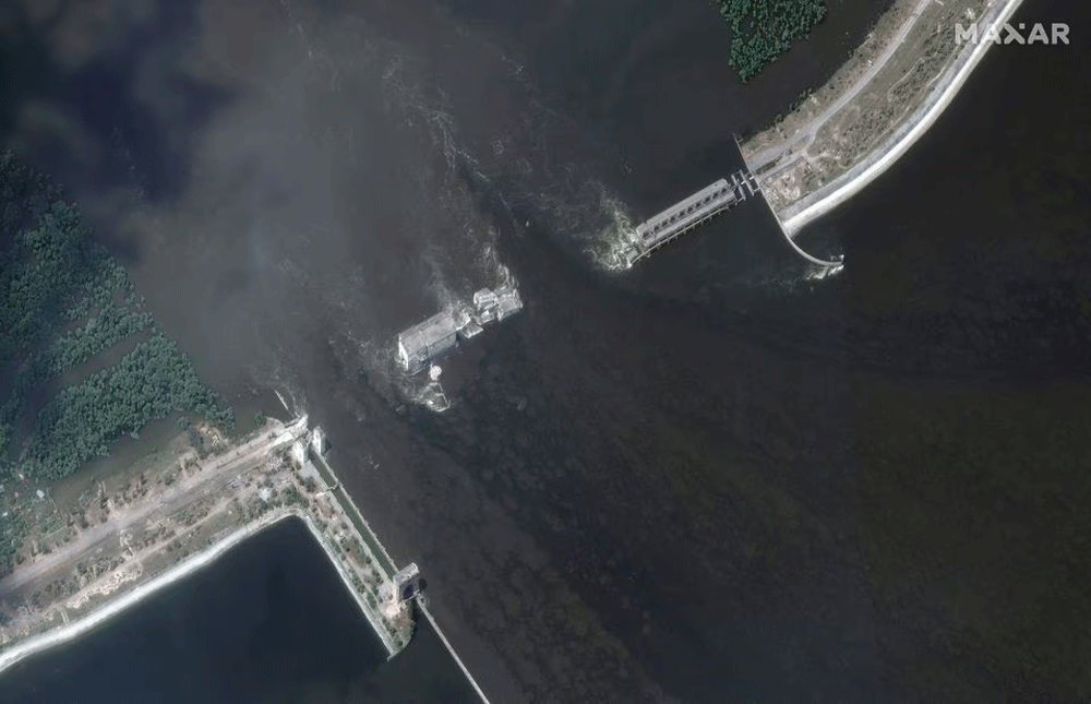 Ukraine says it intercepted call proving Russia blew up Kakhovka dam