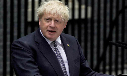 Boris Johnson&rsquo;s shock exit reverberates through British ruling party