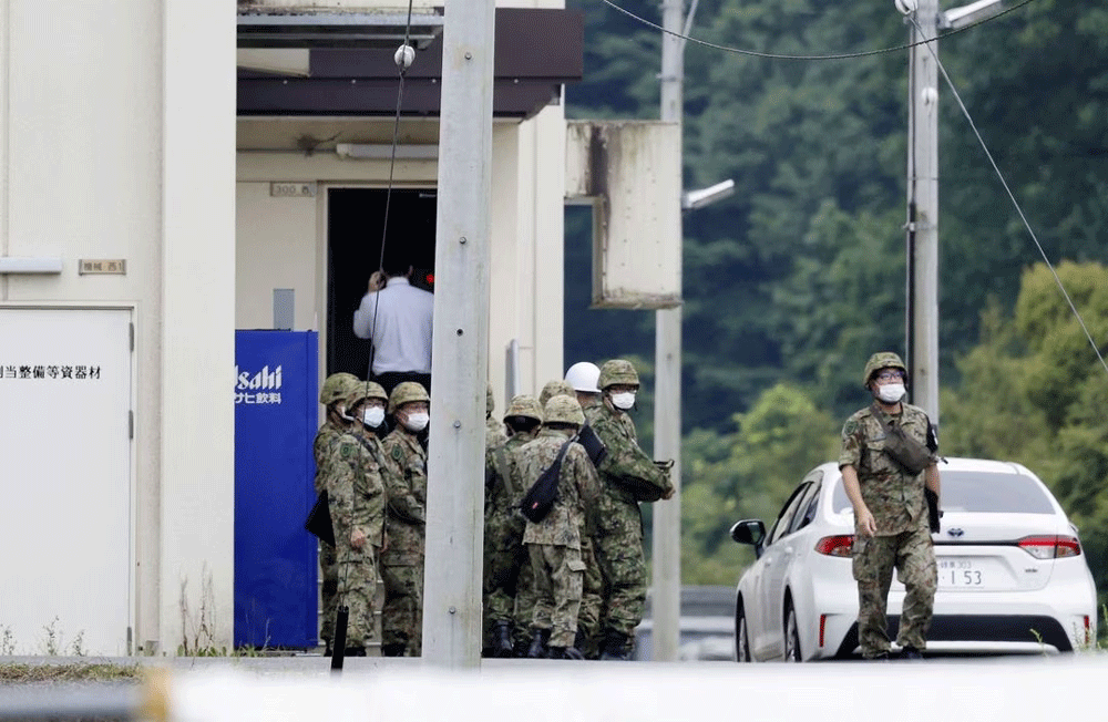 Two killed in shooting at Japan army training range