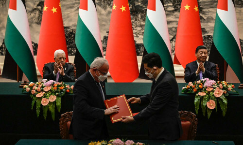 Xi hails establishment of &lsquo;China-Palestine strategic&rsquo; ties
