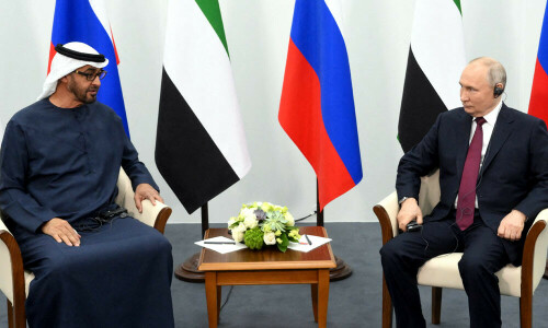 Putin thanks UAE president for Ukraine help, hails growing economic ties