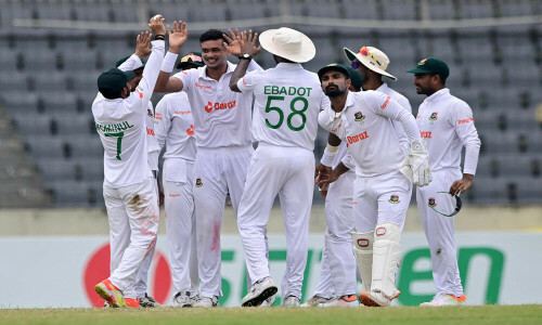 Taskin shines in Bangladesh&rsquo;s record 546-run Test win over Afghanistan