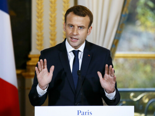 France&rsquo;s Macron says leaders finalised accord on $100bn in climate finance