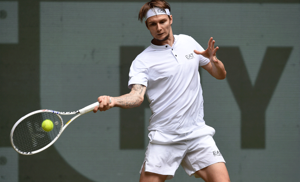 Bublik through to Halle semis after Sinner injury