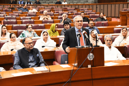 Pakistan will look to impose Rs215bn additional taxes after IMF talks: Dar Pakistan will look to impose Rs215bn additional taxes after IMF talks: Dar