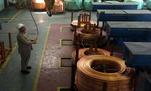Copper prices slip as China&rsquo;s industrial profits slump