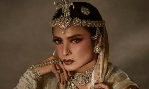 &lsquo;I have always lived like an Indian princess&rsquo;: Bollywood icon Rekha in rare interview with Vogue Arabia