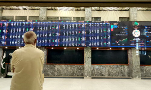 After 14 months: KSE-100 powers past 44,000 with over 600-point gain