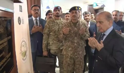 PM Shehbaz inaugurates centre to promote agricultural exports
