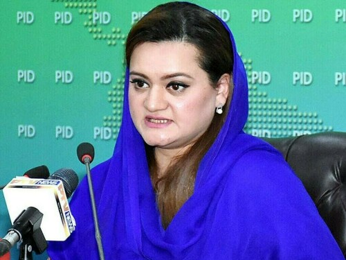 Marriyum says PTI chairman directly responsible for May 9 events