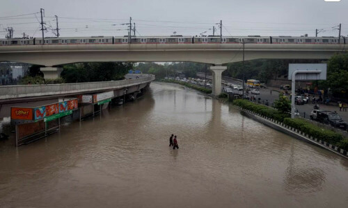 Floods force Indian capital to shut schools, offices, and plan water rationing