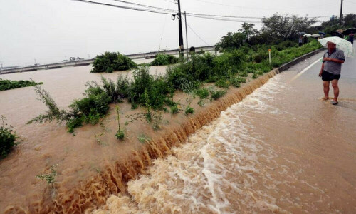 Heavy rains, flooding leave 33 dead in South Korea