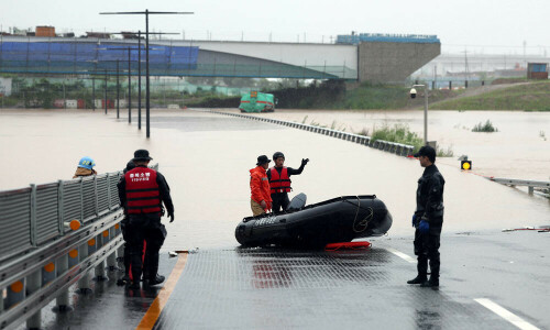 South Korea flood death toll rises to 40, Yoon blames botched responses