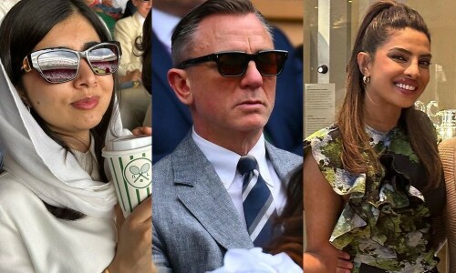 Malala Yousafzai, Daniel Craig, Priyanka Chopra spotted at Wimbledon