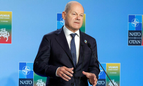Germany&rsquo;s Scholz: Russia suspending grain deal sends bad message
