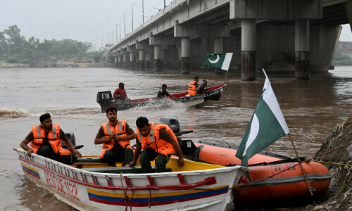 14,000 evacuated during Pakistan&rsquo;s monsoon rains