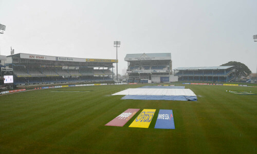 Final day of West Indies v India Test delayed by rain