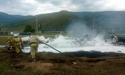 Four killed in helicopter crash in Siberia