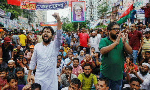 Bangladesh opposition holds protests to demand resignation of PM