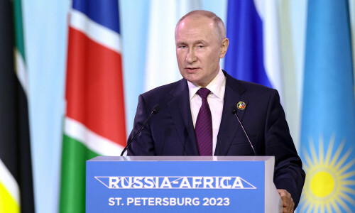 Russia and Africa to promote a &lsquo;multipolar order&rsquo;: Putin