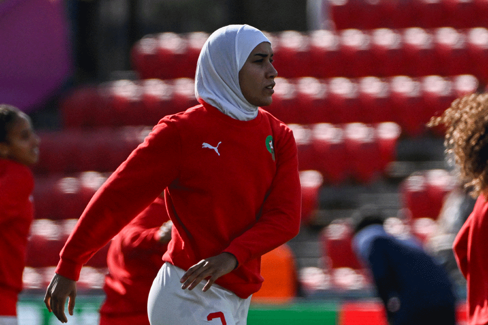 Morocco's Benzina makes history with hijab at Women's World Cup