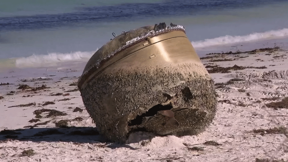 Mystery object on Australian beach identified as part of Indian rocket