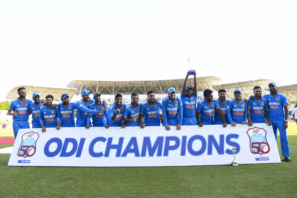 India flaunt bench strength with ODI series win in West Indies