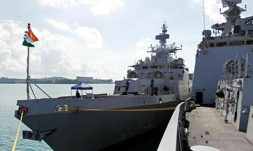 Indian navy ships dock in Papua New Guinea as interest in Pacific sharpens