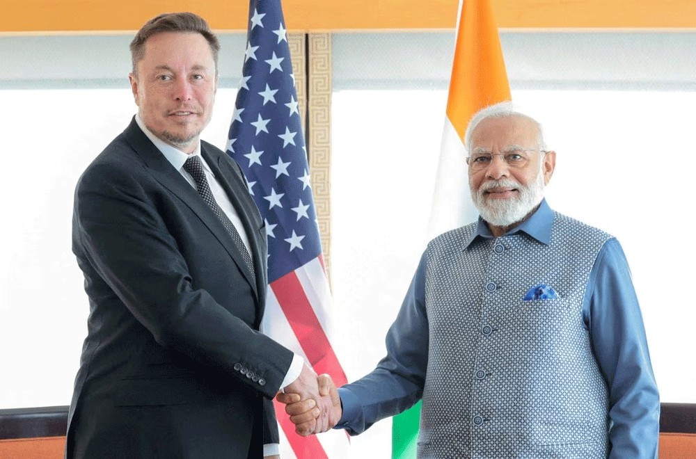 In India, it&rsquo;s advantage Tesla as Chinese automakers face heat
