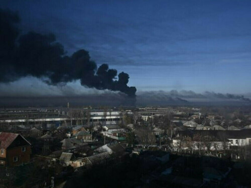 Ukraine attacks Russian navy base near Novorossiysk