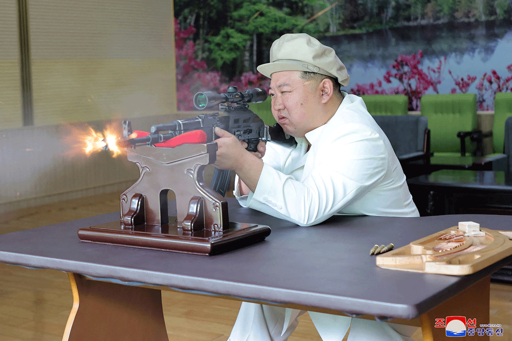 North Korean leader Kim inspects weapons factories: KCNA
