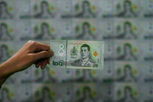 Thai baht pares gains on cooler inflation, Asia FX mixed
