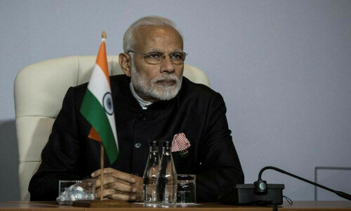 Indian parliament debates no-confidence motion in Modi government