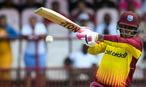 Hetmyer helps West Indies set India 179 target to level T20 series