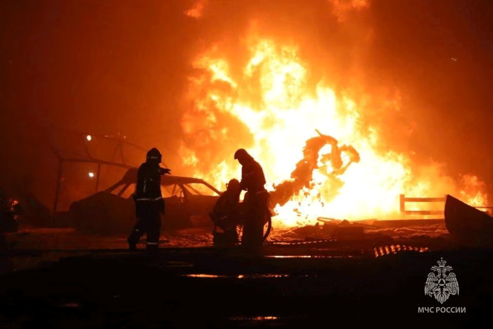 35 dead after blast at Russian fuel station