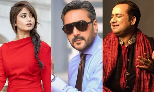 Sajal Ali, Adnan Siddiqui, Rahat Fateh Ali Khan honoured with civil awards