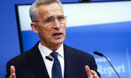 Only Ukraine can decide peace terms with Russia: NATO boss