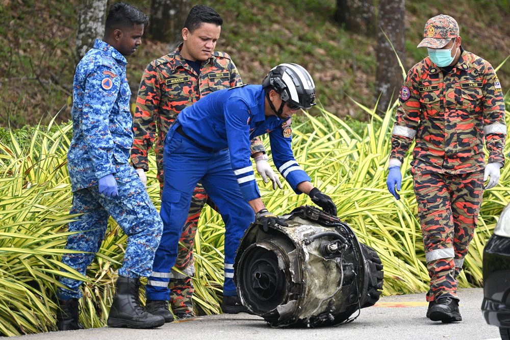 Malaysia probes cause of light plane crash that killed 10 people