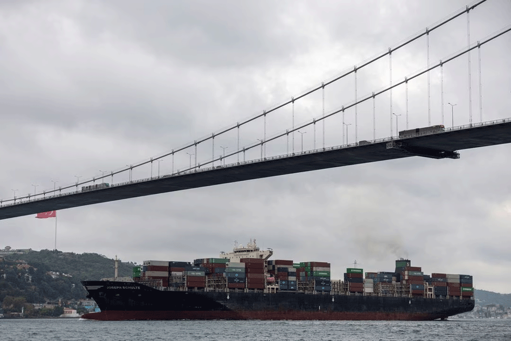 First ship to use Ukraine&rsquo;s corridor arrives in Istanbul